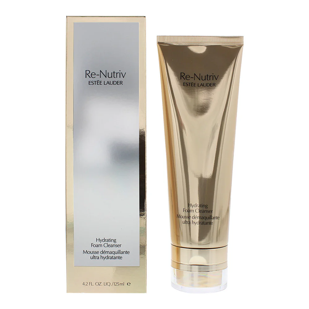 Lauder re-nutriv cleansing foam.png